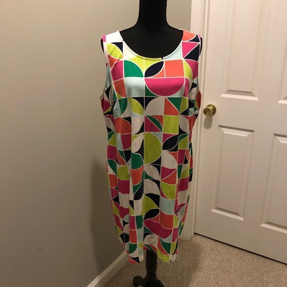 Crown and Ivy Sleeveless dress, size 1X, EUC